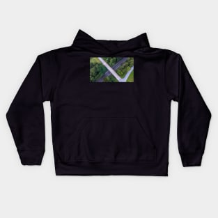 Transportation Crossing Kids Hoodie